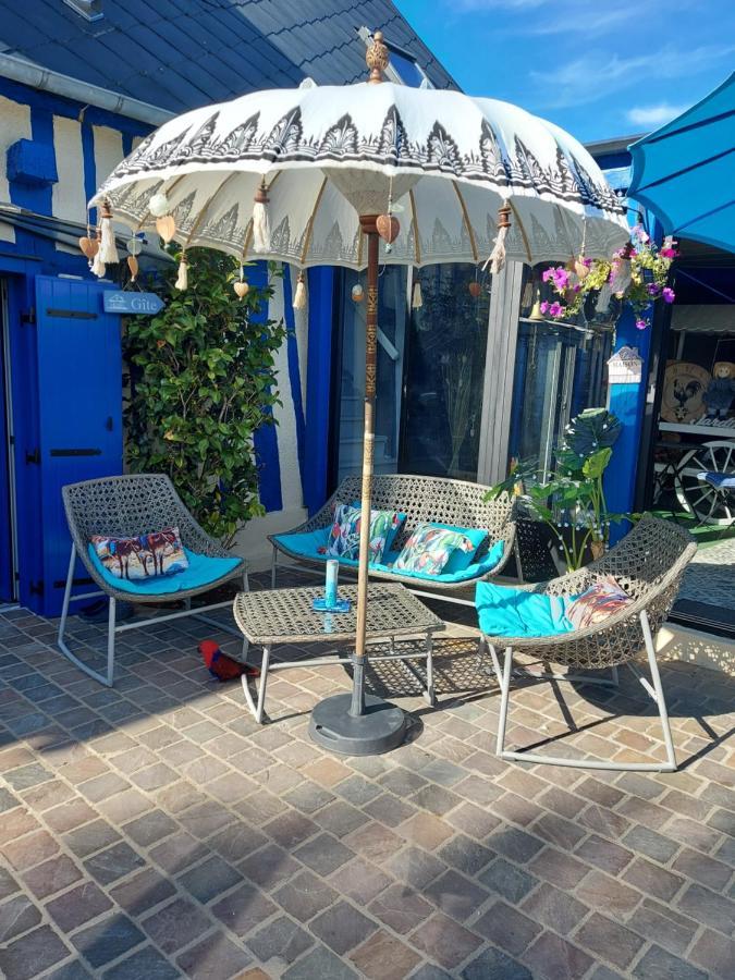 Le Paradis Bleu Bosville Bagian luar foto