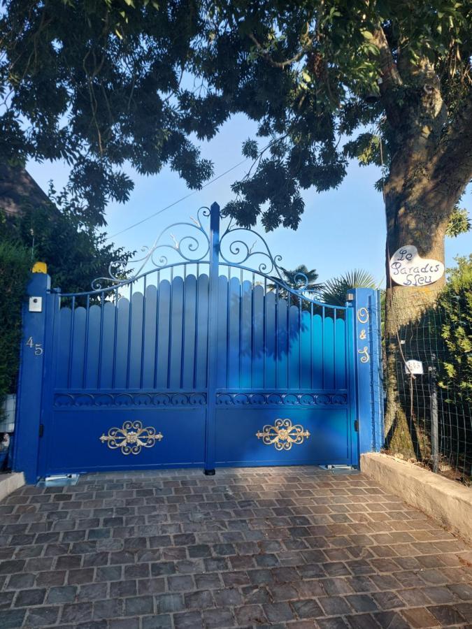 Le Paradis Bleu Bosville Bagian luar foto